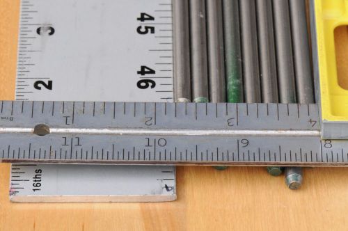 8 Titanium rods, round bar,  7/32 x 9-10 inches, 6-4, 6Al-4V, 6Al4V, grade 5