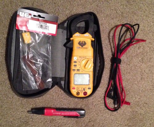 Uei g2 phoenix iii digital clamp-on multimeter dl389, with case and extras for sale