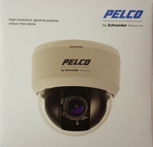 CCTV PELCO | FD2-DWV10-6 | Fixed Dome Camera: High Res, Indoor, 12/24 V, Day/N