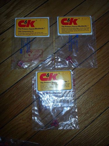 C&amp;K E107 Toggle Switch (Lot of 3) Switches New Component LAST ONES!!!