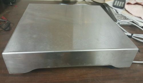 METTLER TOLEDO WB STAINLESS S/S 30KG / 60LB SCALE 12&#034; x 12&#034; INDUSTRIAL LAB TYPE