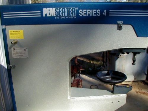 NEW Never used 2007 Pemserter Insertion Press Series 4 no tooling