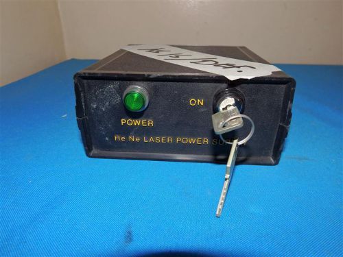 He Ne Melles Griot  05-LPL-370-065 Laser Power Supply as is