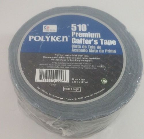 Electrical gaffers tape 3 inch Black