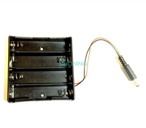 2pcs Battery Holder Storage Box for 4x 18650 Battery with DC Plug for Arduino