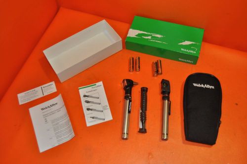 Welch Allyn Pocketscope Otoscope Ophthalmoscope Diagnostic Set REF 92821 IN BOX