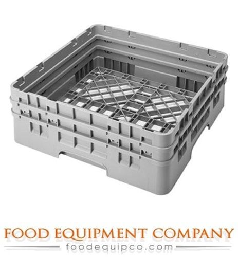 Cambro HBR578416 Camrack® Base Rack with 2 extenders half size cranberry  -...