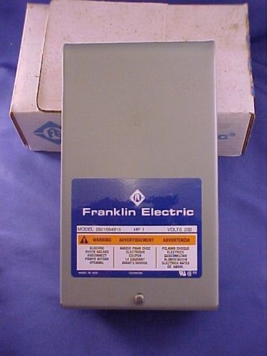 FRANKLIN ELECTIC CONTROL BOX 1HP 280 1084 915