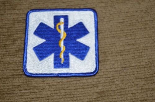 PARAMEDIC PATCH STAR of LIFE SHOULDER JACKET PATCH EMT EMS TECHNICIAN EMT TECH