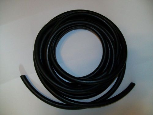 50 Feet 1/2&#034; I.D x 1/16&#034; wall 5/8&#034; O.D  Latex Rubber Tubing black USA Made