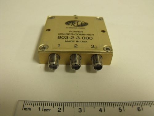 MECA 803-2-3.000 3-way Power Divider / Combiner 2 - 4GHz