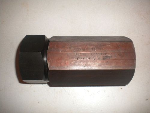 Snap-Tite Hydraulic Inline Check Valve CPIFF-12P-65A