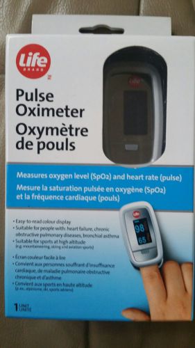 Life Brand Pulse Oximeter Brand new