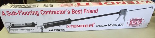 Newborn  X- Tender Deluxe Model 377 Caulking Gun Sub-Flooring Free Shipping