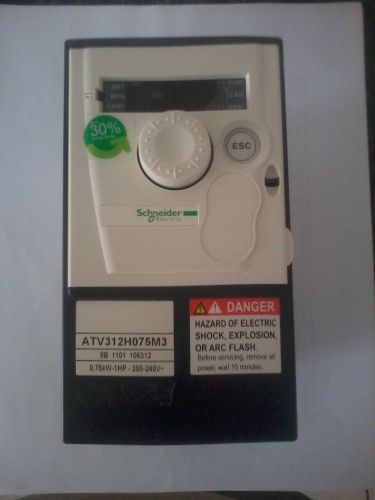 SCHNEIDER ELECTRIC ATV312H075M3 AC Drive,Variable Frequency,1 HP,200-240V