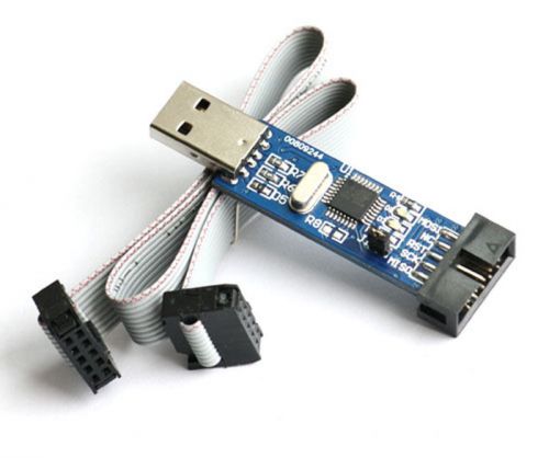 New USB ISP Programmer For ATMEL AVR ATMega ATTiny 51 Development Board HFUS