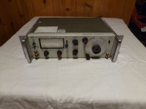 HEWLETT PACKARD 334a distortion analyzer