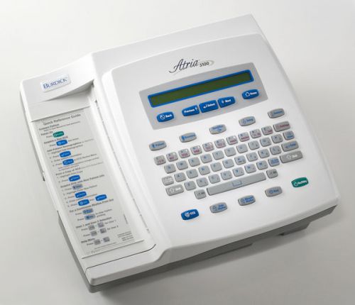 Burdick Atria 3100 EKG Machine -NO INTERPRETATION