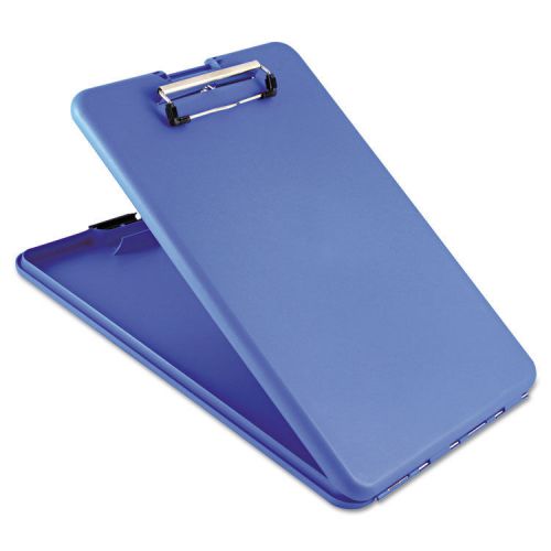 Saunders slimmate storage clipboard, 1/2&#034; capacity, holds 8.5w x 12h, blue for sale