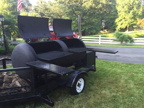 Mobile Barbecue BBQ Smoker Cooker Grill