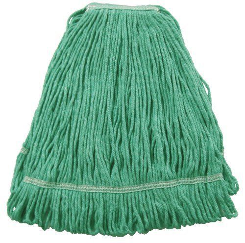 Wilen A02412, Super Crown Wet Mop, Medium, 1-1/4&#034; Tape Band, Green Case of 12