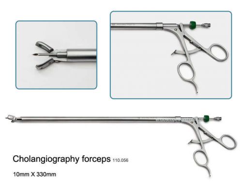 Brand New Cholangiography Forceps 10X330mm Laparoscopy