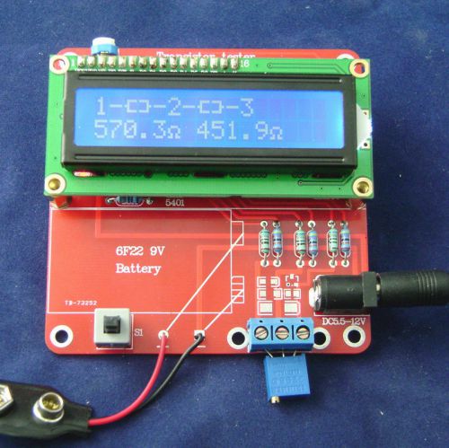 M328 diy kit capacitance esr inductance resistor lcr meter component tester new for sale