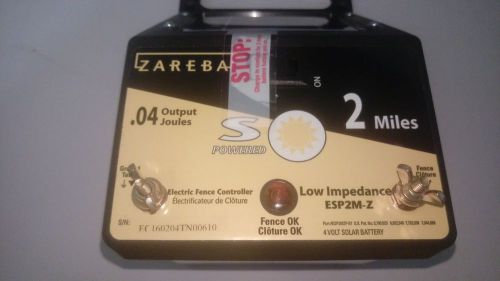 Zareba esp2m-z 2- mile electric fence controller for sale