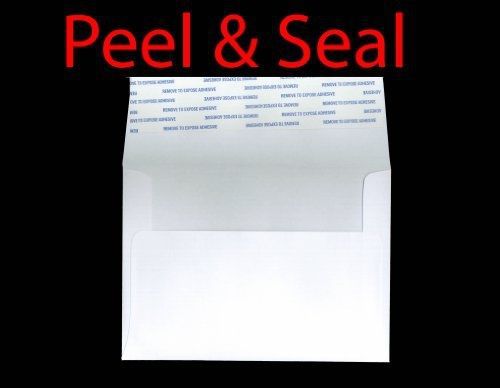 Box of 50 #70 premium peel and seal a6 (4 3/4&#034; x 6 1/2&#034;) fits 4x6 invitation for sale