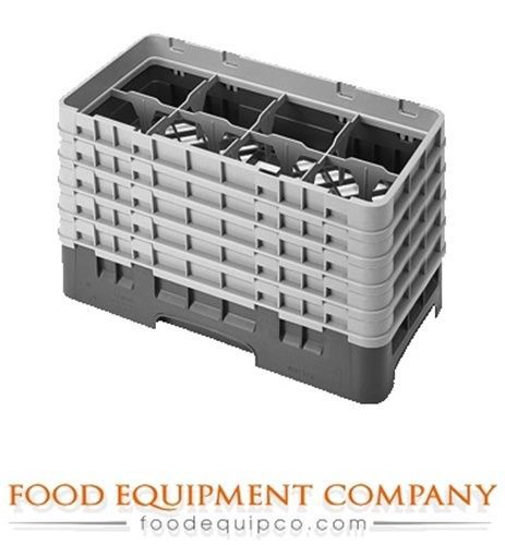 Cambro 8HS958416 Camrack® Glass Rack with 5 extenders half size 8...