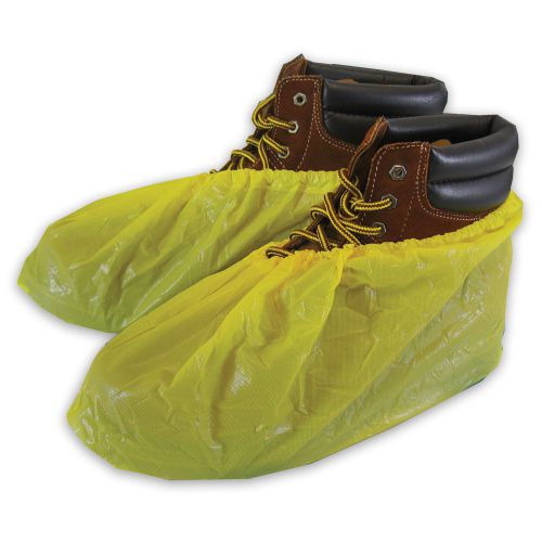 Shubee® waterproof shoe covers - yellow (40 pair) for sale