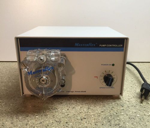 Cole parmer masterflex 7553-60 peristaltic pump with 7021-24 pump head for sale