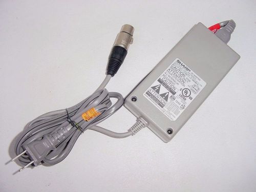 SHARP UADP-A009WJPZ 12V 2.5A Power Supply Adapter Neutrik 4-Port Female Din Port
