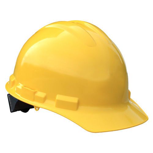 New hard hat radains cap style 4pt ratchet yellow ansi stghr-6 for sale