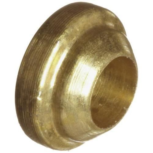 Parker a-lok 4bf4-b brass compression tube fitting, back ferrule, 1/4&#034; tube od for sale