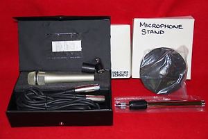 New lanier omni directional dynamic microphone 164-2103 &amp; stand for advocate v for sale