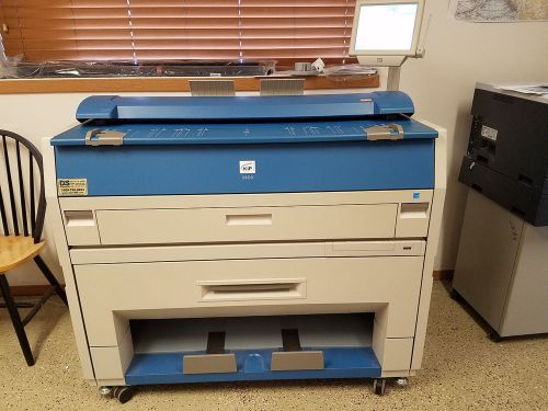 KIP 3100 wide format printer copier scanner 2 roll low meter NR FREE SHIPPING**