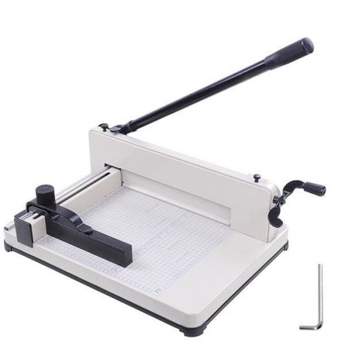 12&#034; heavy duty manual guillotine paper cutter trimmer 196 for sale