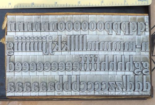 Cheltenham Cond. 60pt ATF# 68, very clean, 4+ pounds, Letterpress Printing