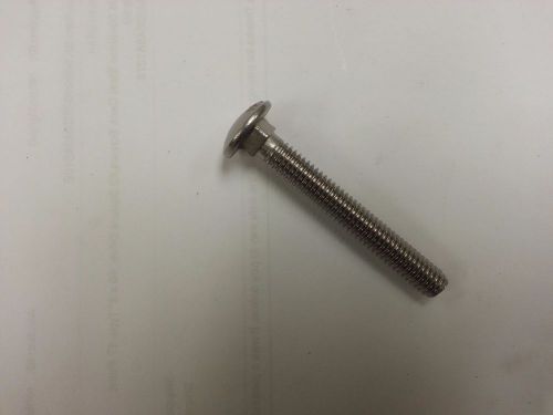 Stainless steel carriage bolt  5/16&#034;- 18 x 3&#034;. qty:7 pcs for sale
