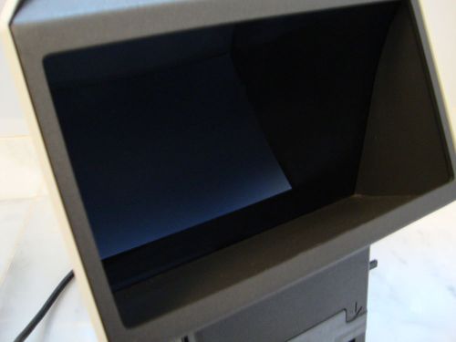 Vintage microfiche reader kodak ektalite 120 micro film reader with cover for sale
