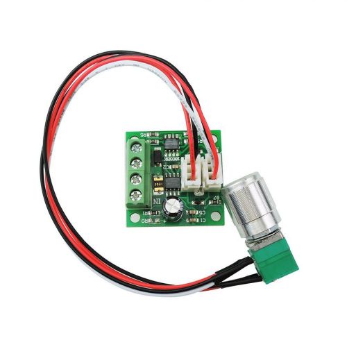 Qunqi 1.8v 3v 5v 6v 12v 2a pwm dc motor speed control /w potentiometer switch for sale