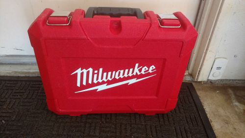 MILWAUKEE HARD PLASTIC CASE ONLY 2407-22 M12 Cordless 3/8&#034;  DRILL DRIVER KIT