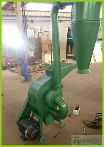 HAMMER MILL WITH CYCLONE  3 PHASE ELECTRICAL ENGINE (USA STOCK)