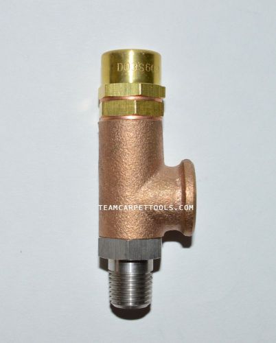 600 psi side port safety pressure relief valve 1/4&#034; carpet cleaning truckmount for sale
