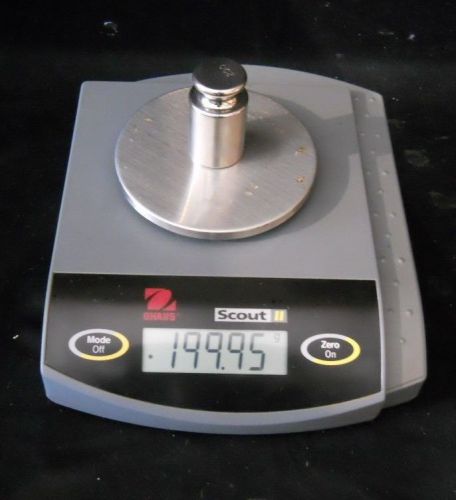 OHAUS Scout II Balance Precision Scale 200g +/-0.01 g  No. SR2020