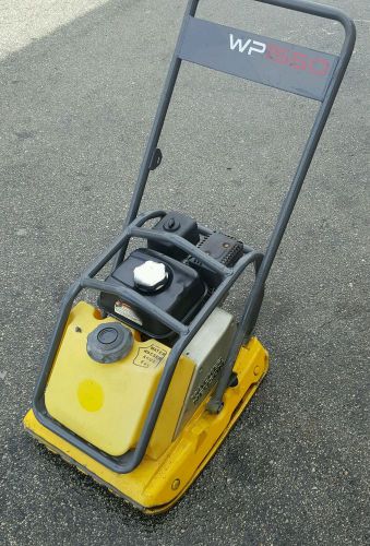 Wacker wp1550 plate compactor vibratory tamper wp-1550 for sale