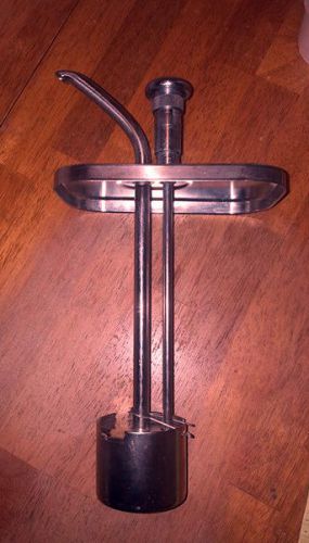 Used chocolate syrup dispenser fountain pump unknown maker for sale