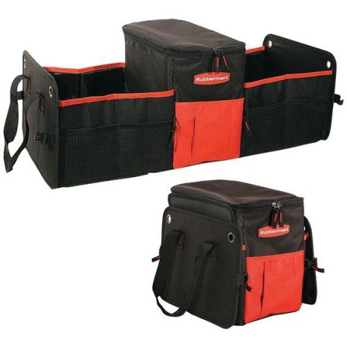 Rubbermaid Mobile RBRM332120 Cargo Cooler Organizer Black