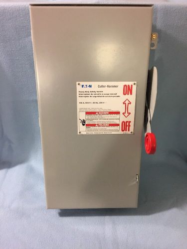 DH363FRK,  EATON 100 AMP HEAVY DUTY SAFETY SWITCH 600 Volt 3R Enclosure